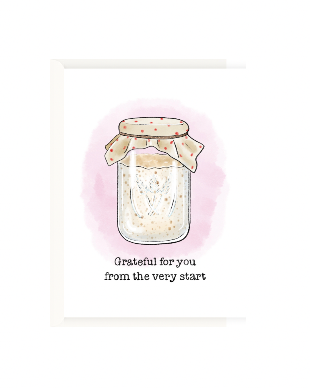 Grateful for you from the start