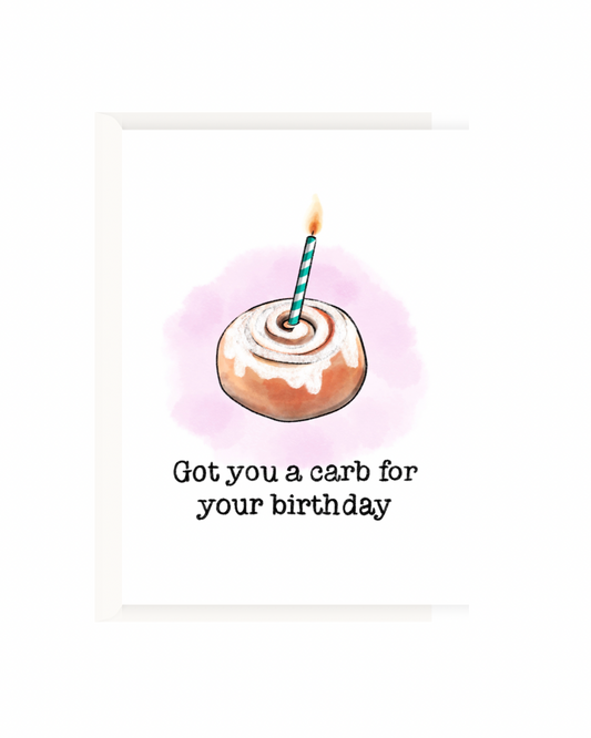 Carb for your birthday
