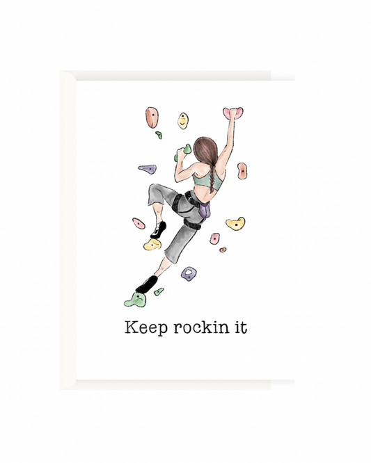 Keep rockin' it