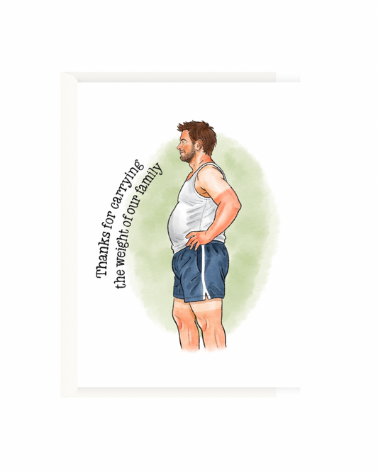 Carrying the weight of our family