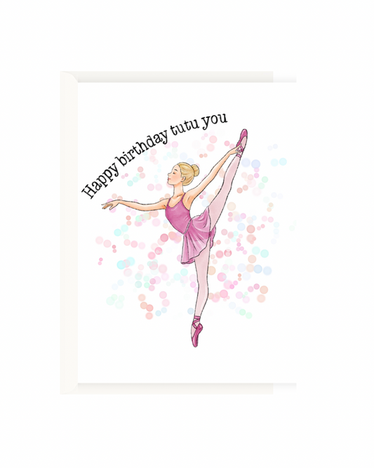 Happy birthday tutu you