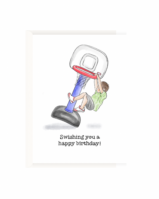 Swishing you a happy birthday