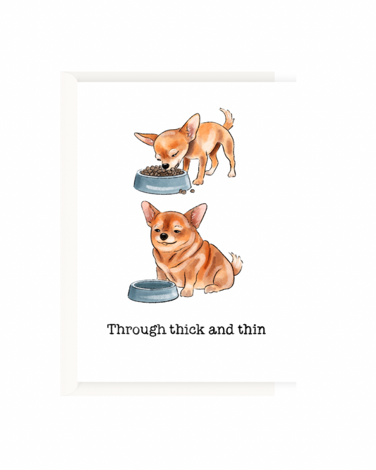 Through thick and thin